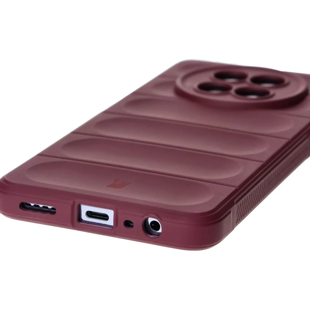 Pancerne etui Bizon Case Tur do Realme 12 / 12x ciemnofioletowe