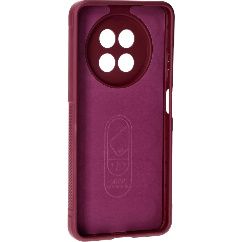 Pancerne etui Bizon Case Tur do Realme 12 / 12x ciemnofioletowe