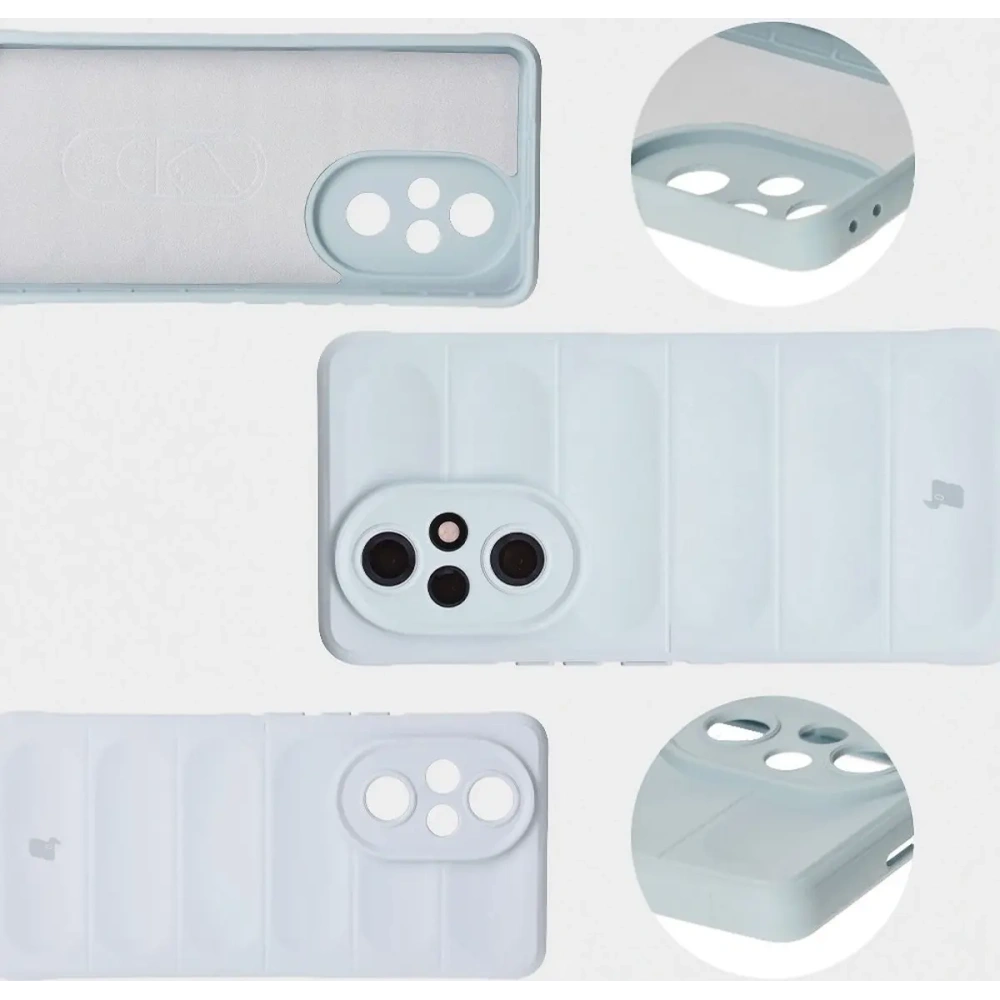 Pancerne etui Bizon Case Tur do Honor 200 Pro jasnoniebieskie