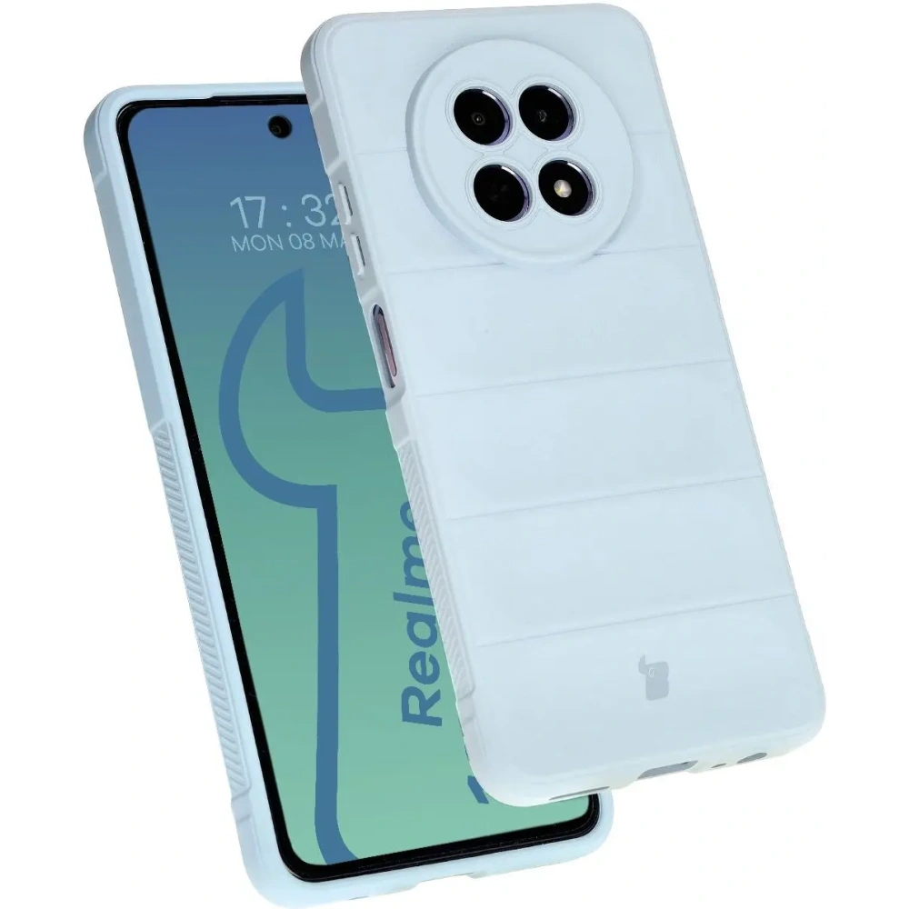 Pancerne etui Bizon Case Tur do Realme 12 / 12x jasnoniebieskie