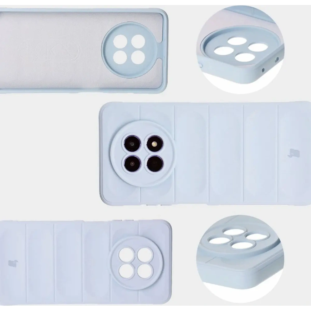 Pancerne etui Bizon Case Tur do Realme 12 / 12x jasnoniebieskie