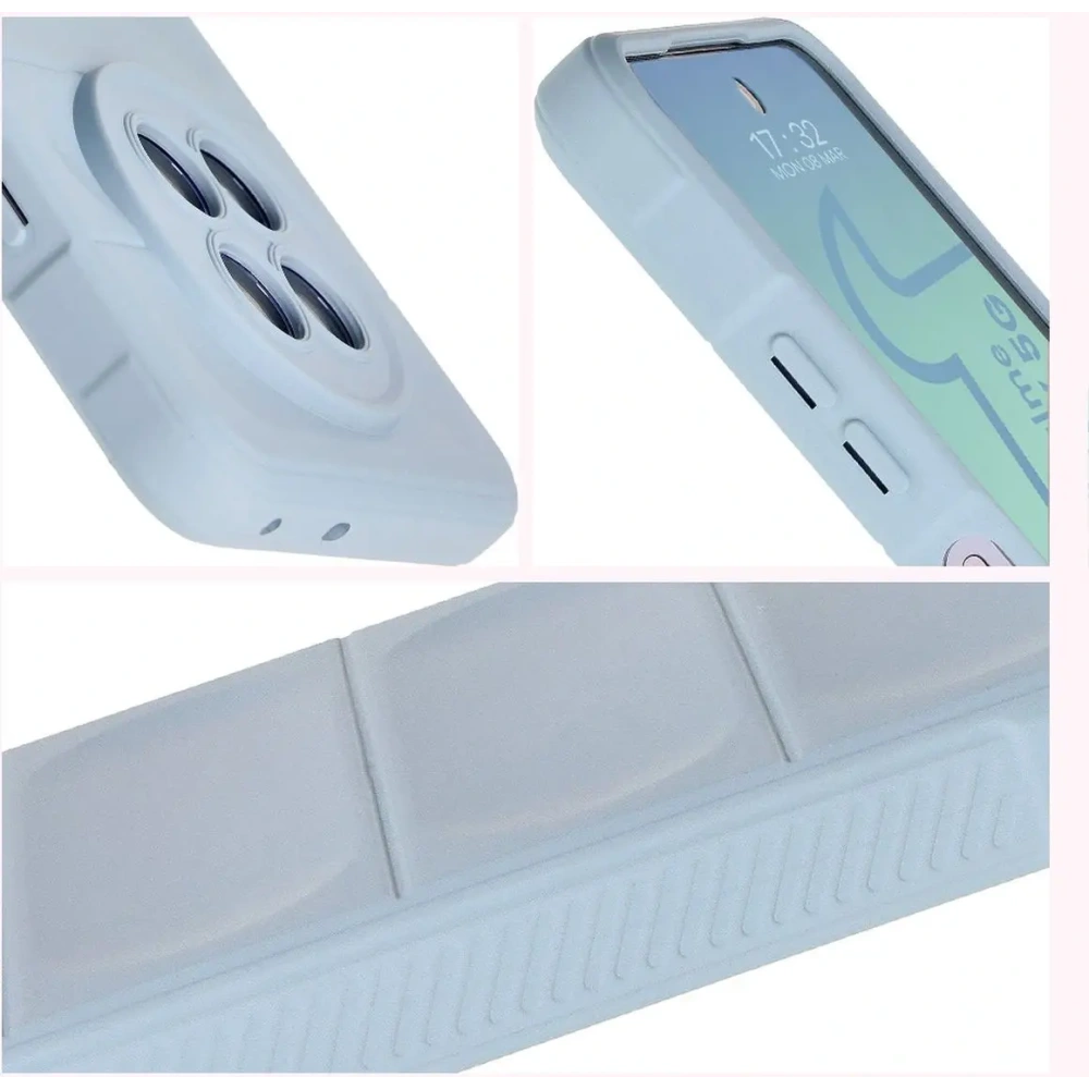 Pancerne etui Bizon Case Tur do Realme 12 / 12x jasnoniebieskie