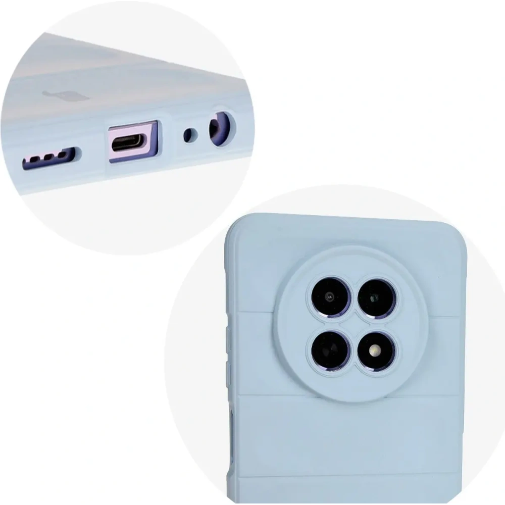 Pancerne etui Bizon Case Tur do Realme 12 / 12x jasnoniebieskie