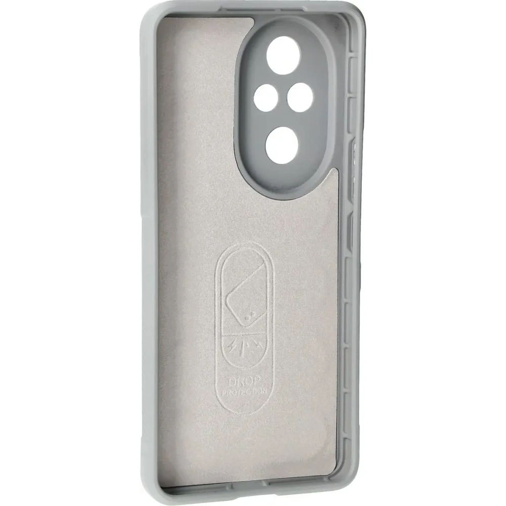 Pancerne etui Bizon Case Tur do Honor 200 Pro jasnoszare