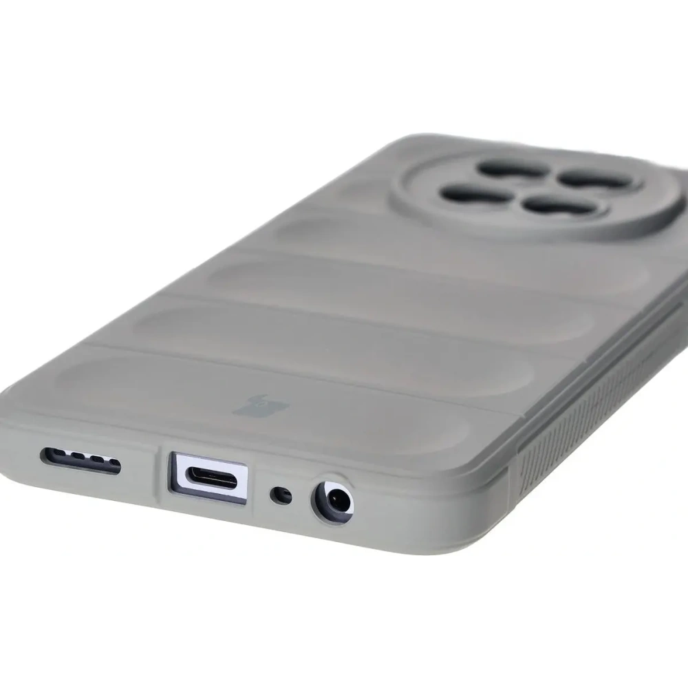 Pancerne etui Bizon Case Tur do Realme 12 / 12x jasnoszare