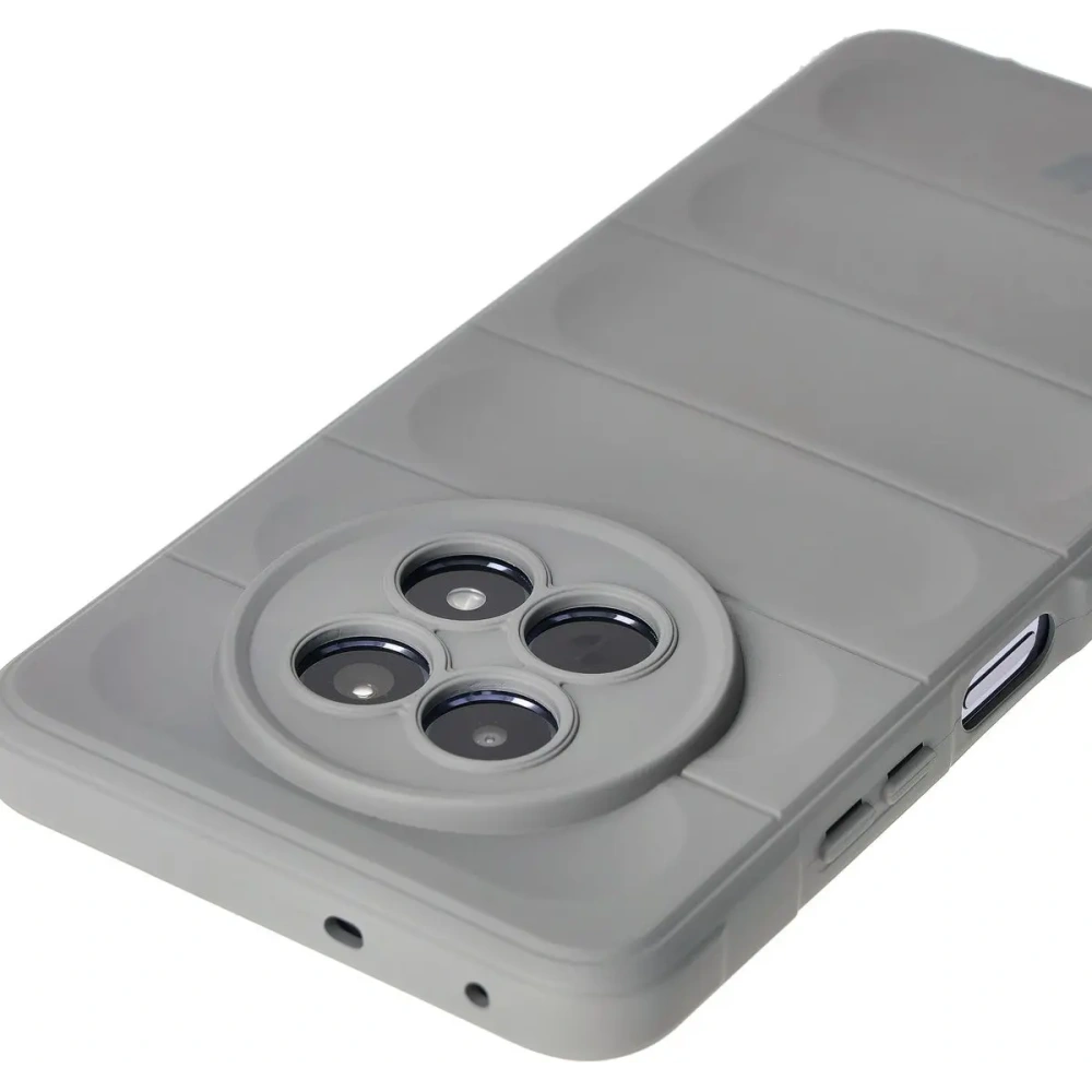 Pancerne etui Bizon Case Tur do Realme 12 / 12x jasnoszare