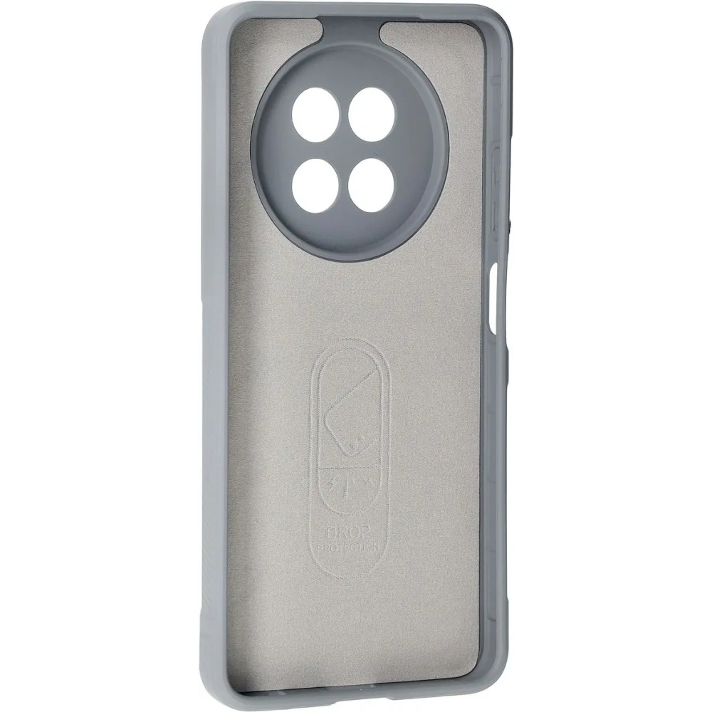 Pancerne etui Bizon Case Tur do Realme 12 / 12x jasnoszare