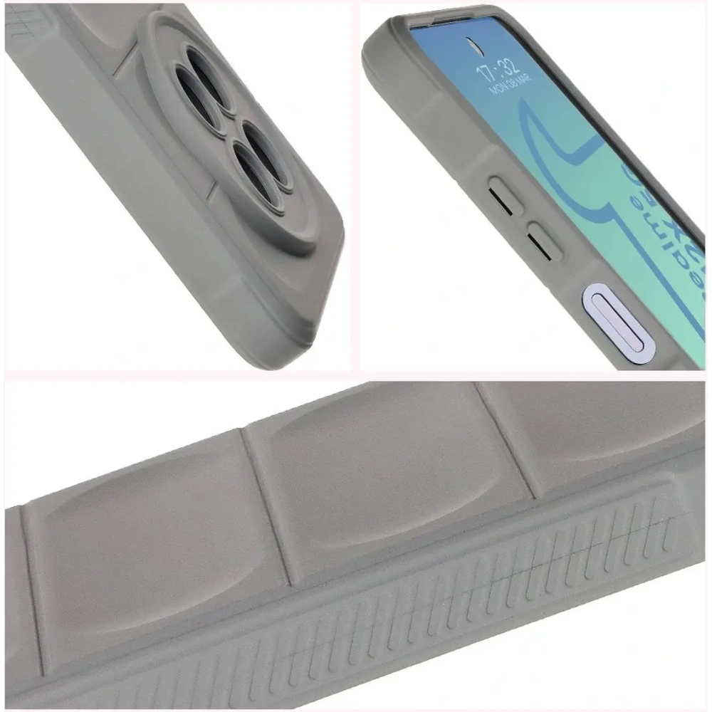 Pancerne etui Bizon Case Tur do Realme 12 / 12x jasnoszare