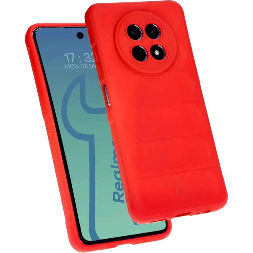 Pancerne etui Bizon Case Tur do Realme 12 / 12x czerwone