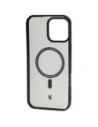Kup Etui z pierścieniem magnetycznym Bizon Case MatteO do Apple iPhone 16 Pro Max półprzezroczyste z czarną ramką - BIZ6300 - {ean13} - Sklep Home Screen
