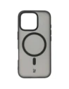Buy Bizon Case MatteO Apple iPhone 16 Pro transparent with black frame - BIZ6301 - {ean13} - Home Screen Store Europe