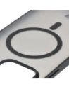 Kup Etui z pierścieniem magnetickým Bizon Case MatteO do Apple iPhone 16 Pro poloprůhledné s černým rámečkem - BIZ6301 - {ean13} - Sklep Home Screen