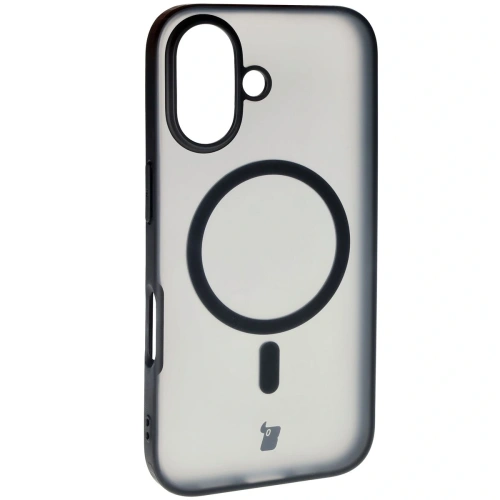 Kup Bizon Case MatteO Apple iPhone 16 transparent mit schwarzem Rahmen - BIZ6302 - {ean13} - Sklep Home Screen