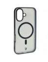 Kup Etui s magnetickým kroužkem Bizon Case MatteO pro Apple iPhone 16 poloprůhledné s černým rámem - BIZ6302 - {ean13} - Sklep Home Screen
