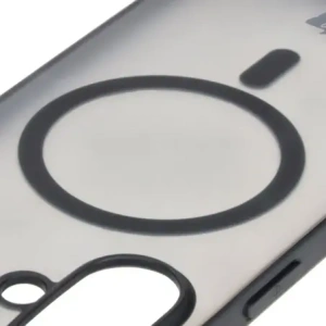 Kup Bizon Case MatteO Apple iPhone 16 transparent mit schwarzem Rahmen - BIZ6302 - {ean13} - Sklep Home Screen