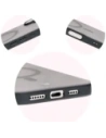 Kup Etui z pierścieniem magnetycznym Bizon Case MatteO do Apple iPhone 16 półprzezroczyste z czarną ramką - BIZ6302 - {ean13} - Sklep Home Screen