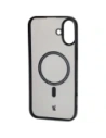 Kup Etui z pierścieniem magnetycznym Bizon Case MatteO do Apple iPhone 16 Plus poloprůhledné s černým rámem - BIZ6303 - {ean13} - Sklep Home Screen