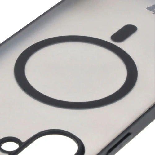 Kup Bizon Case MatteO Apple iPhone 16 Plus átlátszó fekete kerettel - BIZ6303 - {ean13} - Sklep Home Screen