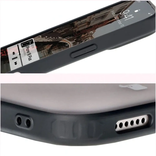 Kup Bizon Case MatteO Apple iPhone 16 Plus átlátszó fekete kerettel - BIZ6303 - {ean13} - Sklep Home Screen