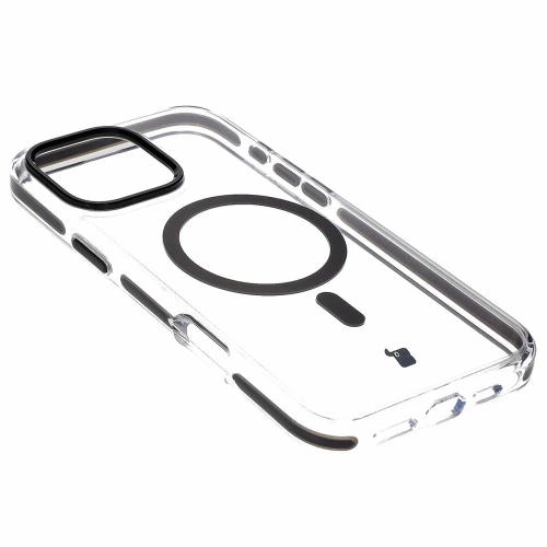 Buy Bizon Case Marco Apple iPhone 16 Pro Max clear with black frame - BIZ6304 - {ean13} - Home Screen Store Europe