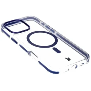 Kup Bizon Case Marco Apple iPhone 16 Pro Max klar mit blauem Rahmen - BIZ6305 - {ean13} - Sklep Home Screen
