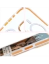 Buy Bizon Case Marco Apple iPhone 16 Pro Max clear with orange frame - BIZ6306 - {ean13} - Home Screen Store Europe