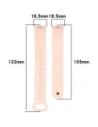 Kup Bizon Strap Watch Silicone Xiaomi Smart Band 9 / 9 NFC / 8 roz deschis - BIZ6307 - {ean13} - Sklep Home Screen