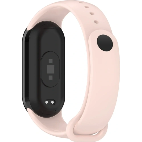 Kup Bizon Strap Watch Silicone Xiaomi Smart Band 9 / 9 NFC / 8 roz deschis - BIZ6307 - {ean13} - Sklep Home Screen
