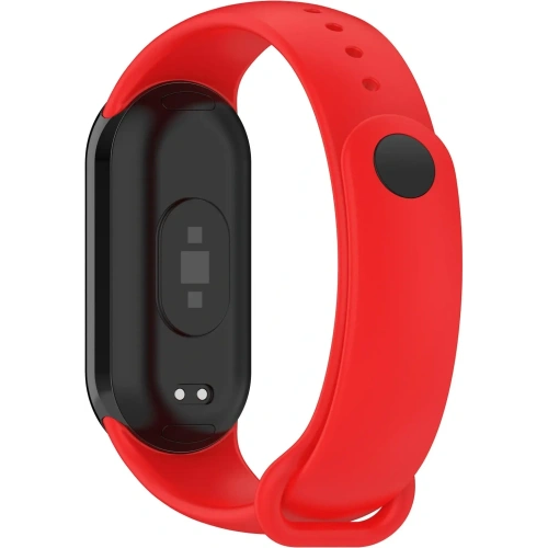 Kup Bizon Strap Uhr Silikon Xiaomi Smart Band 9 / 9 NFC / 8 rot - BIZ6308 - {ean13} - Sklep Home Screen