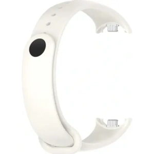 Kup Silikonový pásek Bizon Strap Watch Silicone pro Xiaomi Smart Band 9 / 9 NFC / 8 bílý - BIZ6309 - {ean13} - Sklep Home Screen