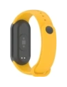Kup Silikonowy pasek Bizon Strap Watch Silicone do Xiaomi Smart Band 9 / 9 NFC / 8 żółty - BIZ6310 - {ean13} - Sklep Home Screen