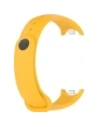 Kup Silikonowy pasek Bizon Strap Watch Silicone do Xiaomi Smart Band 9 / 9 NFC / 8 żółty - BIZ6310 - {ean13} - Sklep Home Screen