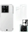 Etui + 2x szkło hartowane na ekran + szkło na obiektyw Bizon Case Clear Pack do Xiaomi 13T / 13T Pro