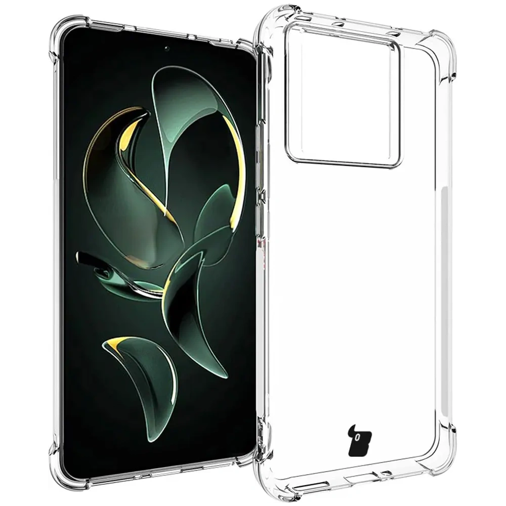 Etui + 2x szkło hartowane na ekran + szkło na obiektyw Bizon Case Clear Pack do Xiaomi 13T / 13T Pro