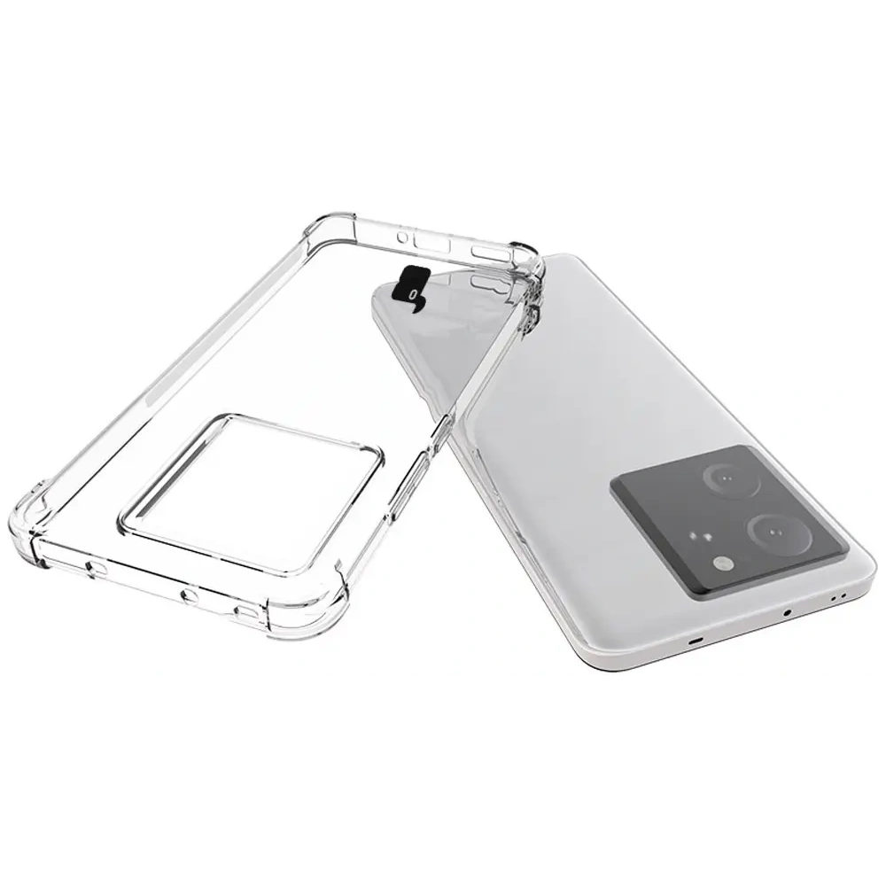 Etui + 2x szkło hartowane na ekran + szkło na obiektyw Bizon Case Clear Pack do Xiaomi 13T / 13T Pro