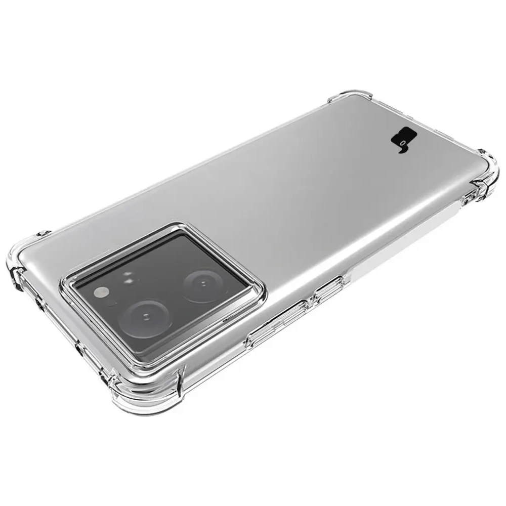 Etui + 2x szkło hartowane na ekran + szkło na obiektyw Bizon Case Clear Pack do Xiaomi 13T / 13T Pro