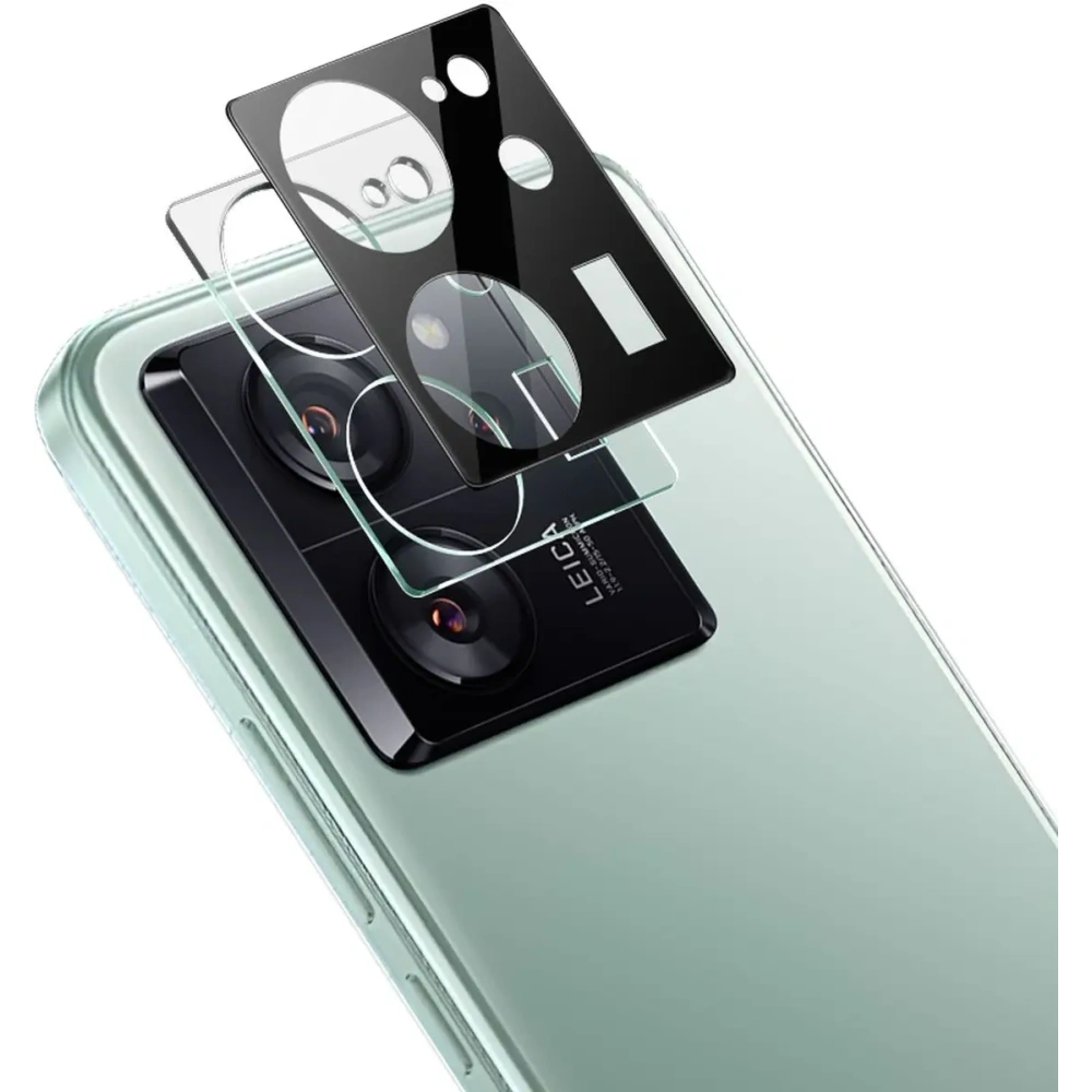 Etui + 2x szkło hartowane na ekran + szkło na obiektyw Bizon Case Clear Pack do Xiaomi 13T / 13T Pro