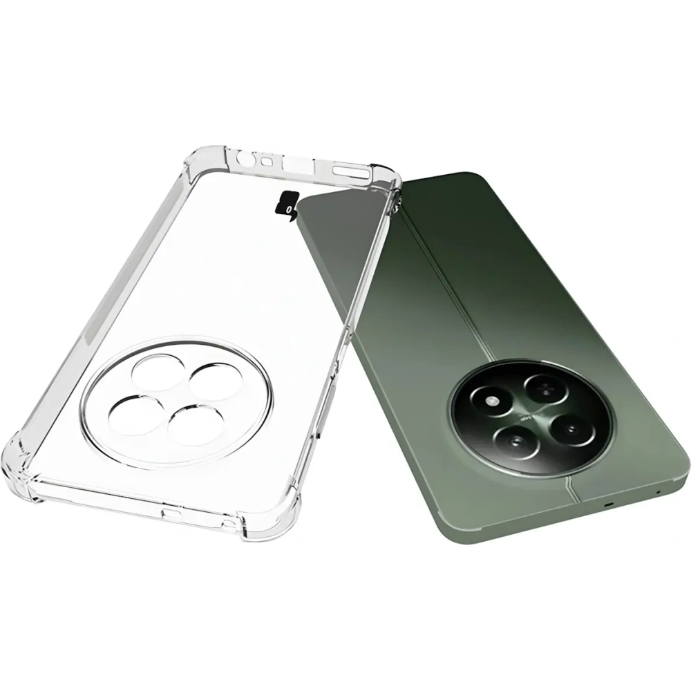 Etui + 2x szkło hartowane na ekran Bizon Case Clear Pack do Realme 12 / 12x