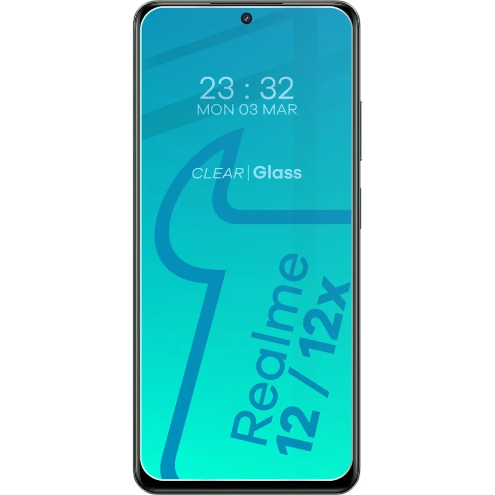 Etui + 2x szkło hartowane na ekran Bizon Case Clear Pack do Realme 12 / 12x
