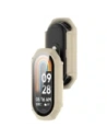 Bizon Case+Glass Watch Xiaomi Smart Band 9 beige