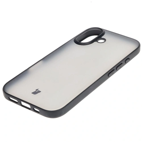 Buy Bizon Case Angelo Apple iPhone 16 smoky with a black frame - BIZ6314 - {ean13} - Home Screen Store Europe