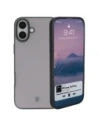 Etui Bizon Case Angelo do Apple iPhone 16 Plus kouřové s černým rámečkem