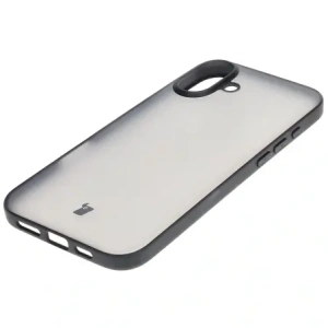 Kup Bizon Case Angelo Apple iPhone 16 Plus fumuriu cu un cadru negru - BIZ6315 - {ean13} - Sklep Home Screen