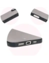 Kup Bizon Case Angelo Apple iPhone 16 Plus rauchig mit einem schwarzen Rahmen - BIZ6315 - {ean13} - Sklep Home Screen