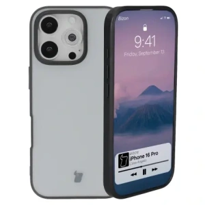 Kup Etui Bizon Case Angelo do Apple iPhone 16 Pro przydymione z czarną ramką - BIZ6316 - {ean13} - Sklep Home Screen
