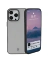 Bizon Case Angelo Apple iPhone 16 Pro Max smoky with a black frame
