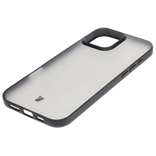 Buy Bizon Case Angelo Apple iPhone 16 Pro Max smoky with a black frame - BIZ6317 - {ean13} - Home Screen Store Europe