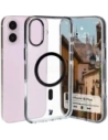 Kup Etui s magnetickým prstencem Bizon Case Marco pro Apple iPhone 16 Plus průhledné s černým rámečkem - BIZ6319 - {ean13} - Sklep Home Screen