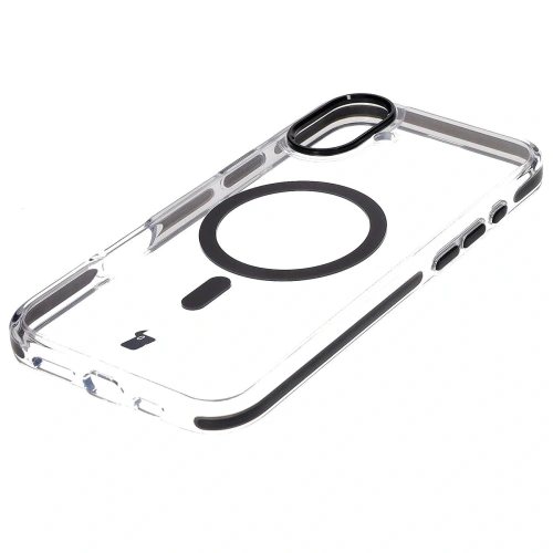Kup Etui s magnetickým prstencem Bizon Case Marco pro Apple iPhone 16 Plus průhledné s černým rámečkem - BIZ6319 - {ean13} - Sklep Home Screen