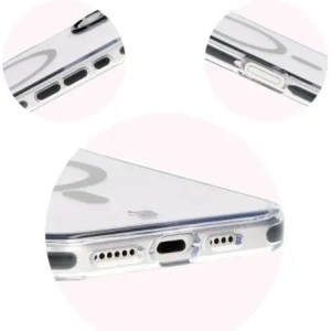 Kup Bizon Case Marco Apple iPhone 16 Plus transparent cu ramă neagră - BIZ6319 - {ean13} - Sklep Home Screen